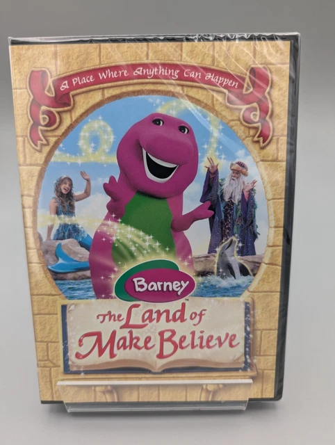 BARNEY THE LAND of Make Believe/Happy Mad Silly Sad (DVD, 2005