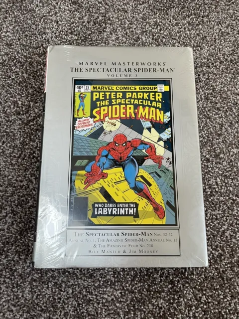 Spectacular Spider-man Marvel Masterworks vol 3 Hardcover HC MMW -SEALED!!