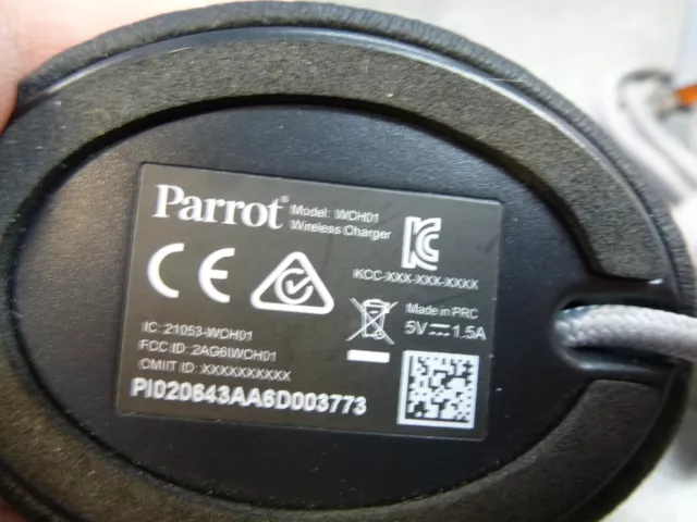 Souris de charge noire pour casque PARROT ZIK 3 (Occasion n°13) 3