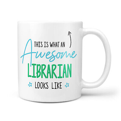 This Is What An Awesome LIBRARIAN Looks Like Books Library Gifts Gift Mug