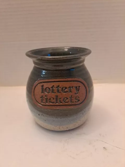 Cruise Fund Jar Money Saving Tumbleweed Pottery Ceramic Style With Cork Stopper