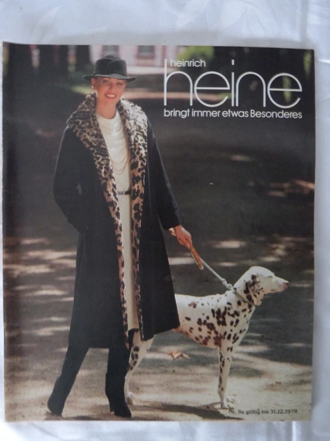 Auflösung:Fundzustand-Original alter Heine-Versandkatalog--Nr.9a-1979-Vintage-