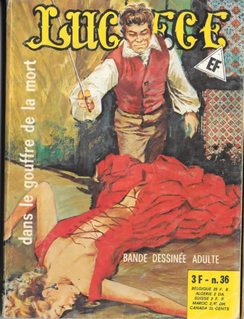 Elvifrance - Lucrèce N°36 - Dans le gouffre de la mort - ABE