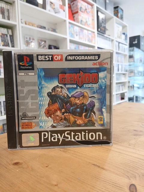 Boitier (SANS JEU) GEKIDO PS1. ENVOI SUIVI. • EUR 11,50