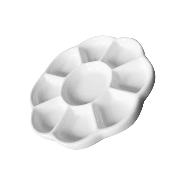 Compartimento de pintura al óleo acrílico placa de pintura de porcelana