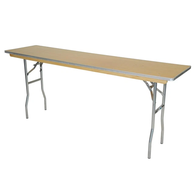 Pre WFT Series Russian Birch Wood 6' x 18" Table 3884