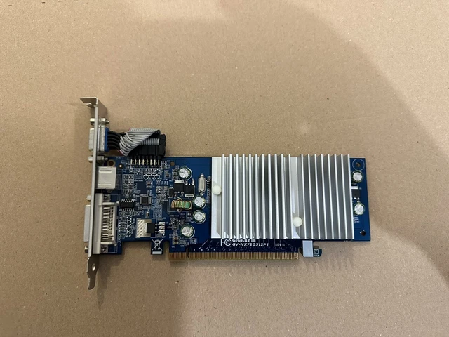 Carte Graphique GIGABYTE GV-NX73S256T-RH - PCI-E GeForce - Occasion
