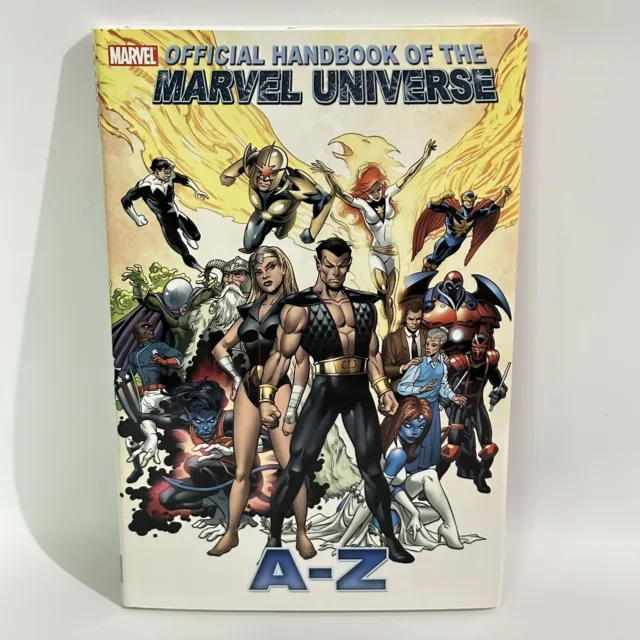 Official Handbook of the Marvel Universe A To Z Volume 8 Hardcover w/DJ VG