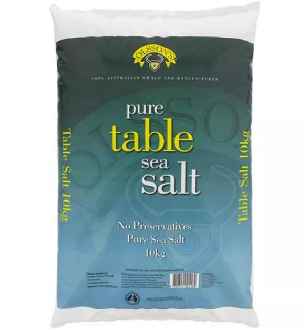 Pacific Table Salt 10kg x 1