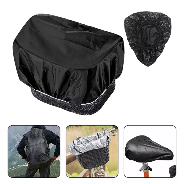 Universal Fit Bike Basket Liner Rainproof Cover Ideal for All Bicycle Baskets