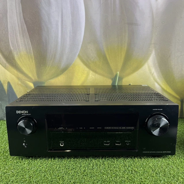 DENON AVRX1000 5.1 Channel Home Theatre AV Receiver HDMI £129.99