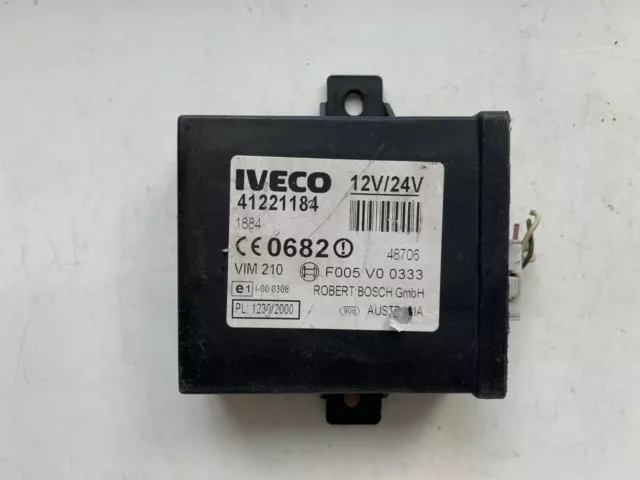 Unidad de control E32 original Iveco Daily ECU F005V00333 41221184