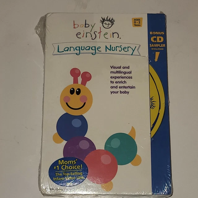 Baby einstein language nursery vhs 2000 16 50 picclick ca