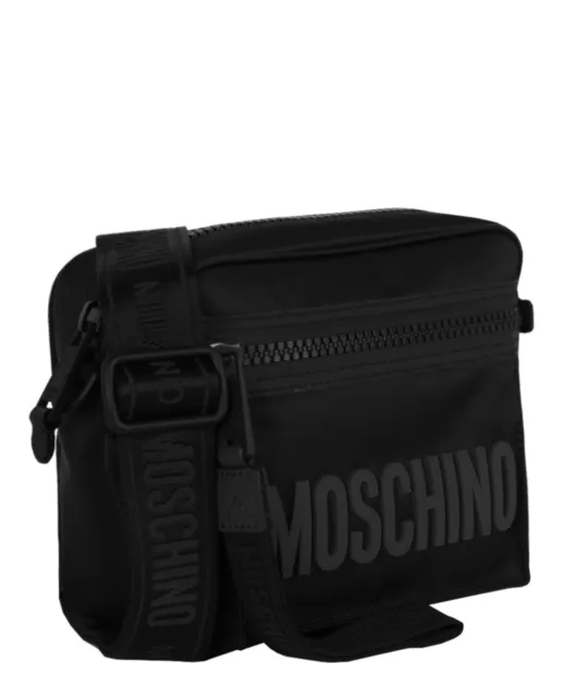 Moschino Mens Logo Crossbody Bag 2