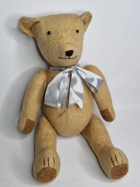 Grand Ours Pintel 55cm - Mohair Et Paille, Bruiteur - Teddy Bear 1915