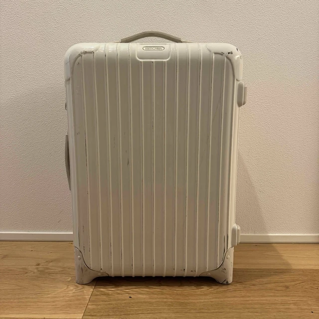 RIMOWA UNITED ARROWS 35L 2 Wheel Suitcase Ecru Carry On Rare