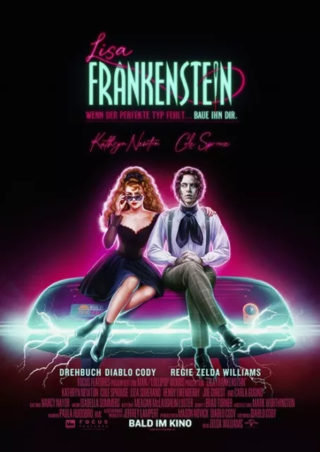 Lisa Frankenstein Kinoposter Kinoplakat Filmplakat Poster Plakat A1