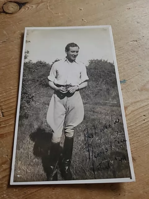 Dennis  Price Hand Signed Vintage Postcard