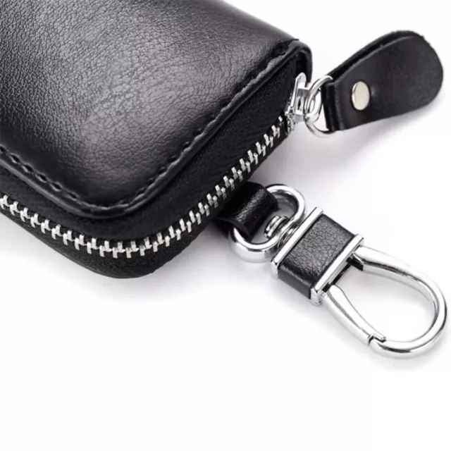 Etuis en cuir porte-clés Classique, Porte-Monnaie Clé Pour Hommes et Femmes 3