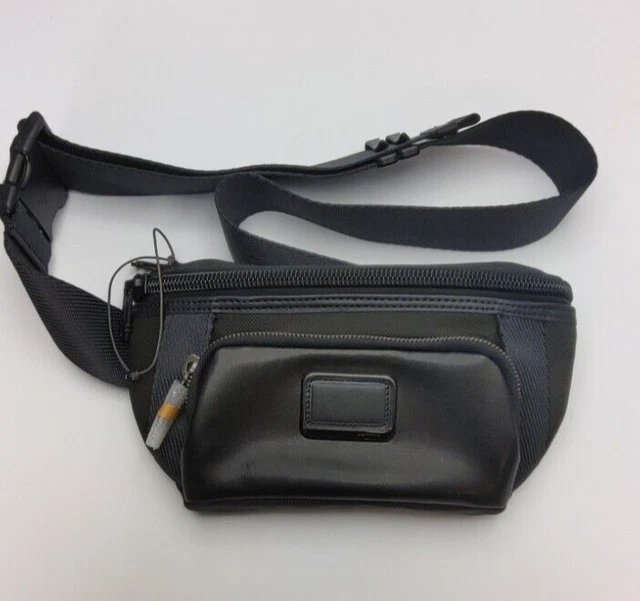 TUMI Alpha Bravo Campbell Utility Pouch Waist Pack Crossbody Bag Black Men/Women 4