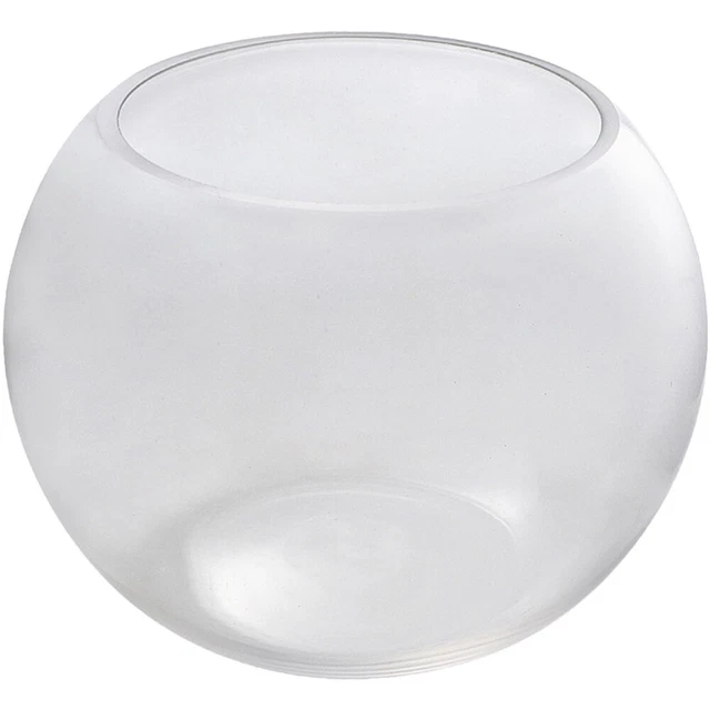 Vaso in vetro ciotola delicato globo serbatoio pesce normale ufficio vetro