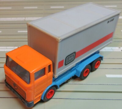 2 BNL397 Etat Neuf Container LKW Avec Moteur de Zinc AMS Faller Ams 480 