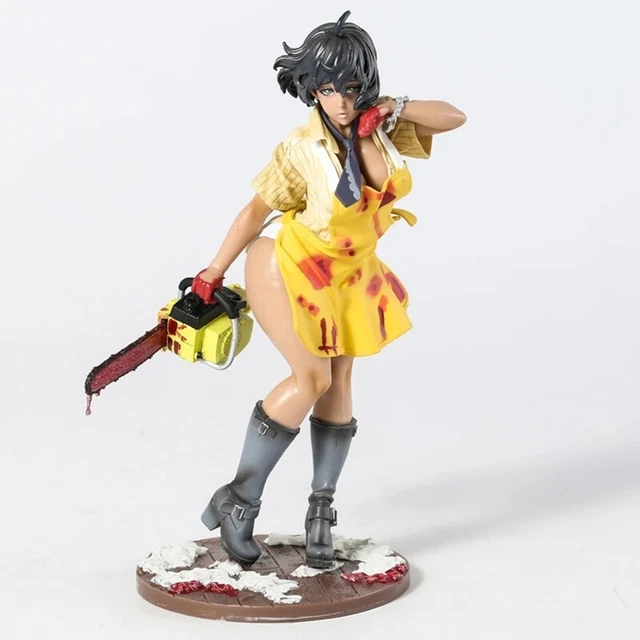 New Horror Bishoujo Halloween Michael Myers  Leatherface Action Figure New Gifts