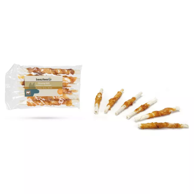Beeztees Barra Masticare Pollo/Pacchetto Risparmio,Cani Masticare,Varie