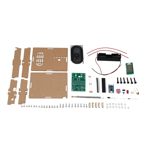 DIY FM RADIO Module with Built in Charging and Digital Volume ...