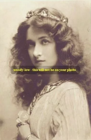 mm167 - Silent Film & Stage Actress beautiful Maude Fealy - print 6 x4"