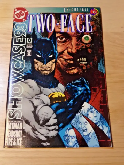 Showcase 93 #8 - Two-Face - Knightfall 14 (DC Comics, 1993) VF Batman.