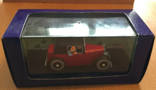 SPLENDIDE VOITURE TINTIN 1/24° OREILLE CASSÉE N°16 - NEUF EN
