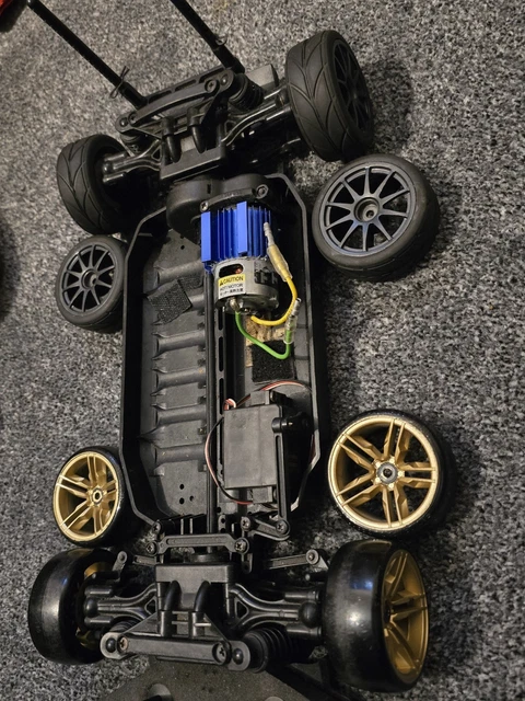 Châssis Tamiya TT-02 – Baignoire, Pour Voiture RC 1/10, à Monter, Accessoire, Dès 14 Ans
