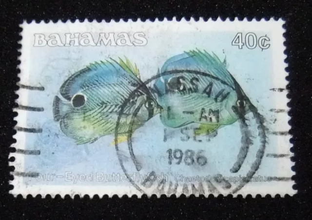 Briefmarke Fische Bahamas