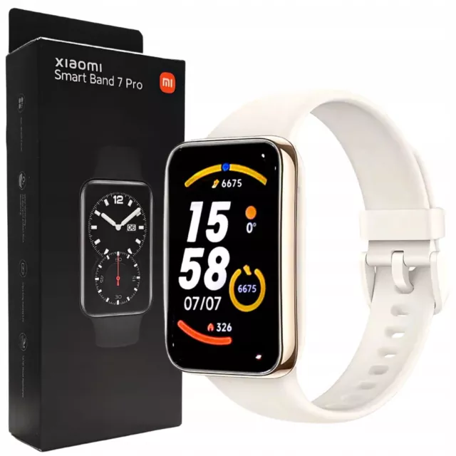 Xiaomi Mi Smart Band 7 Pro Smartwatch Amoled 1,64" Spo2 Cardio Gps Fitness Ivory