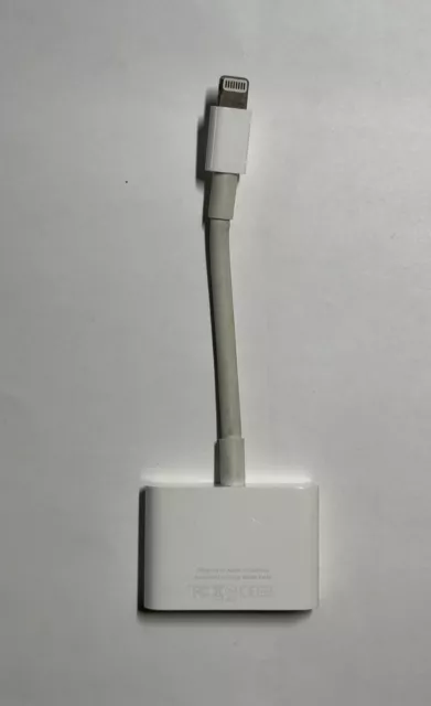 Genuine Apple Lightning to Digital AV Adapter HDMI MD826AM/A A1438