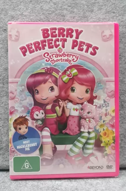 NEW: BERRY PERFECT PETS Strawberry Shortcake Movie DVD Region 4 PAL Free Post