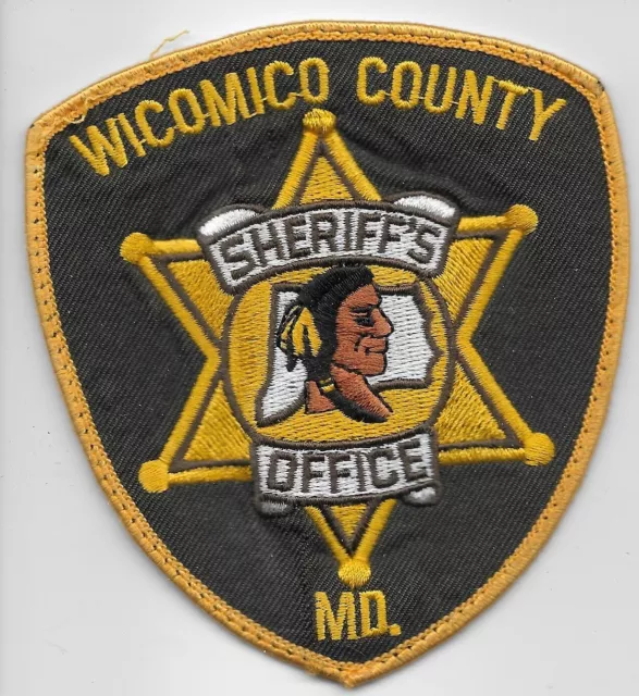 Sheriff Office Wicomico County State Maryland MD old Indian Head