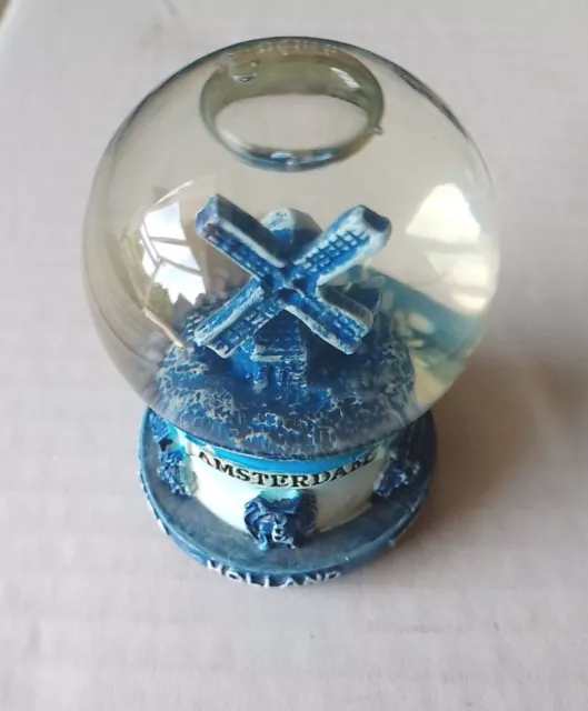 Palla di Vetro Neve Souvenir Holland Amsterdam
