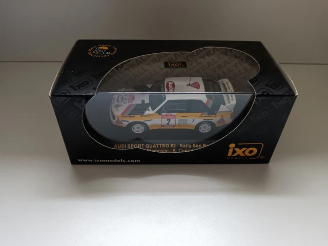 AUDI SPORT QUATTRO #2 Blomqvist - world champion rally 1984 - IXO ALTAYA 1:43 EUR 15,00