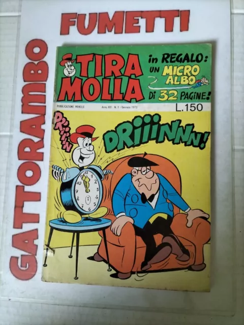 Tiramolla N.1 anno 1973 - Ed. Alpe buono