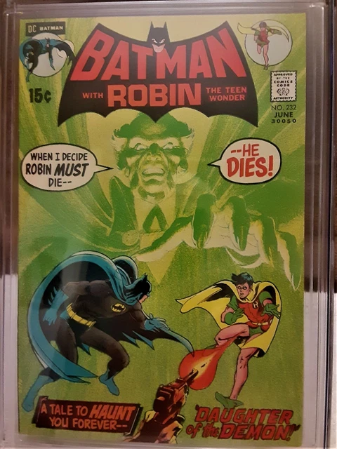 BATMAN 232 CGC graded 9.4 WHITE PAGES BEAUTY COPY 1st RA's al Ghul NEAL ADAMS 2