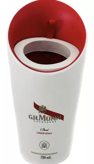 G.H. Mumm Champagne One Bottle Insulated Holder No Ice Needed