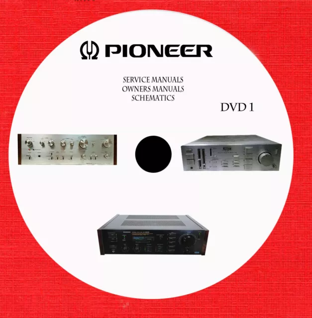 Pioneer Audio Video Service and owner manuals dvd 1 of 7 in pdf format