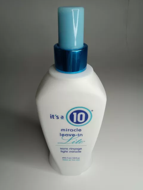 its a 10 miracle leave in Lite  Spray Conditioner 10oz