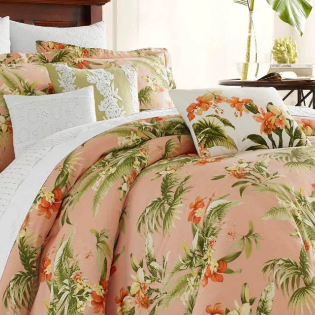 Tommy Bahama Siesta Key Printed Quilt Cover Set Cantaloupe 3