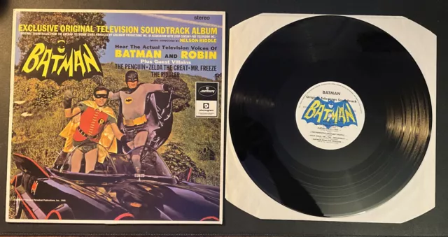 Nelson Riddle BATMAN THE MOVIE(1966) Limited Edition SOUNDTRACK OOP LaLa  Land CD