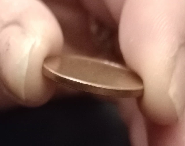 Lincoln memorial cent - full obverse brockage error - Free Shipping