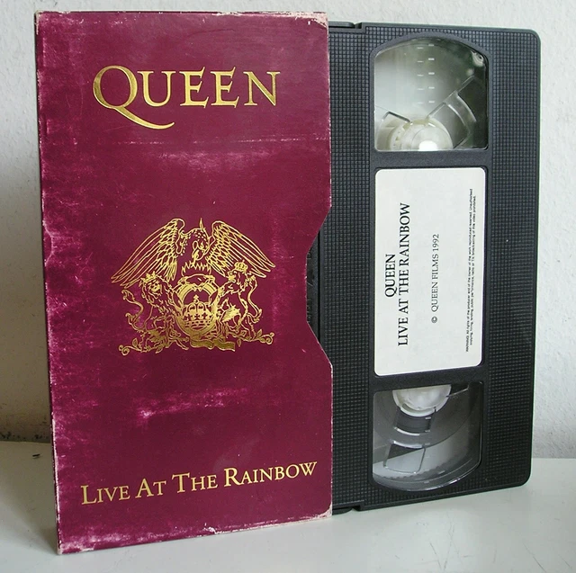 QUEEN LIVE AT The Rainbow VHS NOT TESTED - NO VIDEO GUARANTEE EUR 25,00 ...