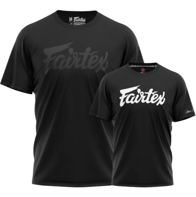 Fairtex Clasic Logo T-Shirt MMA Muay Thai Gym Top Tee
